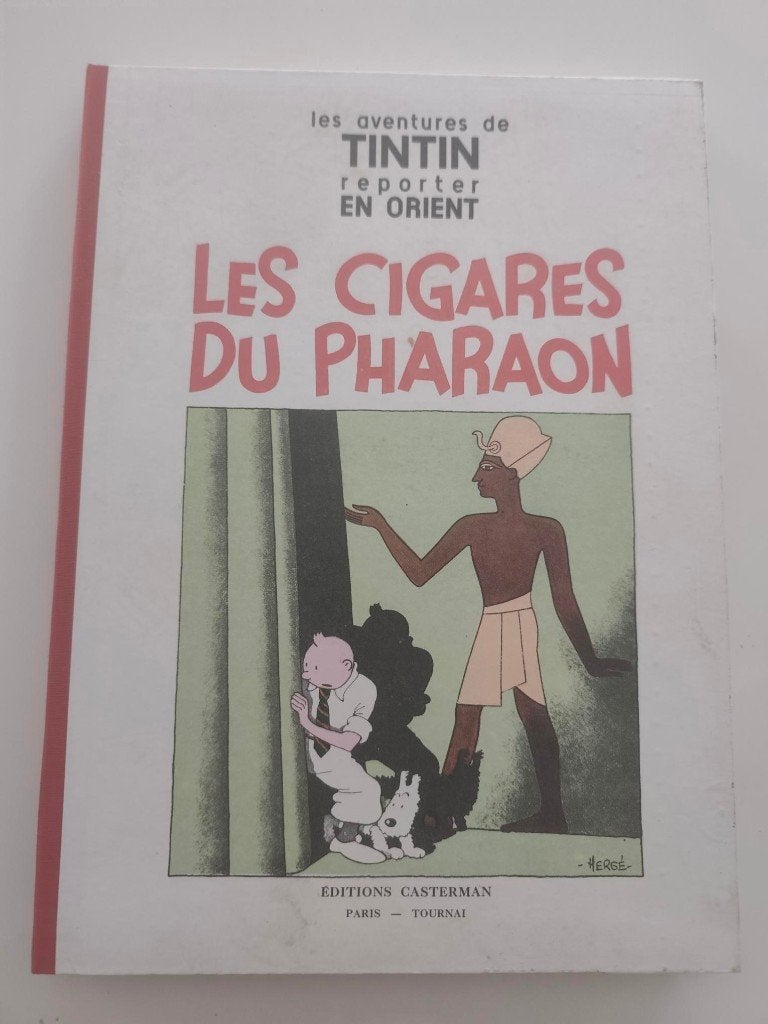 Tintin –Les Cigares du Pharaon  Fac-similé18/250, Livres, Envoi, Comme neuf, Hergé.