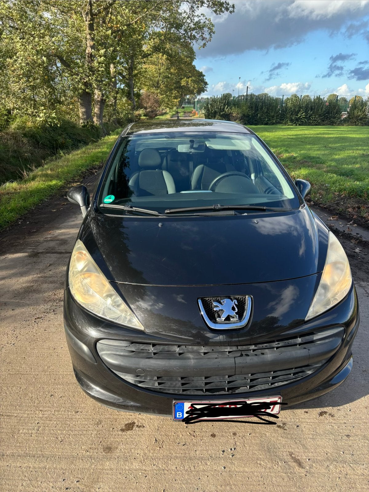Peugeot 207 1.4i Gekeurd  airo, Auto's, Stof, 1360 cc, Zwart, Zwart