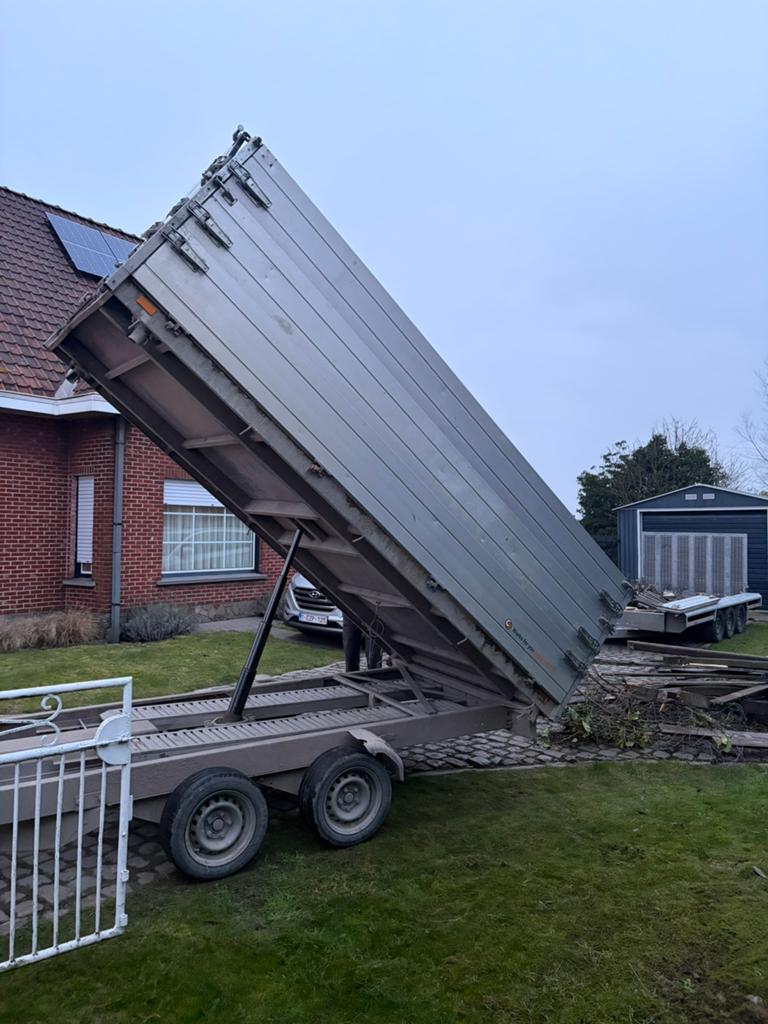 Aanhangwagen saris, Auto diversen, Ophalen, Gebruikt