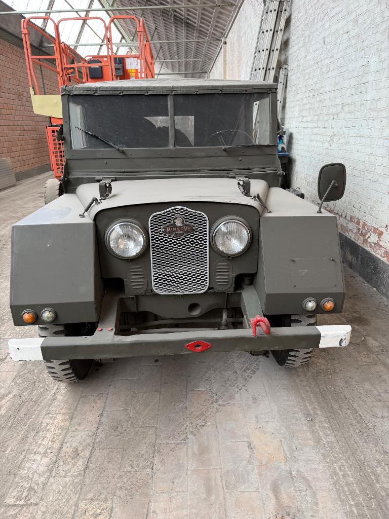 Minerva jeep, Jeep, Zwart, Cabriolet, Handgeschakeld
