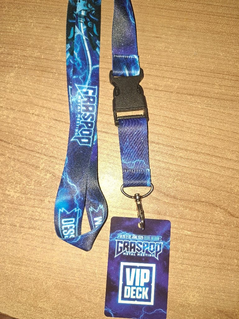 Graspop badge VIP, Tickets en Kaartjes, Eén persoon, Meerdaags