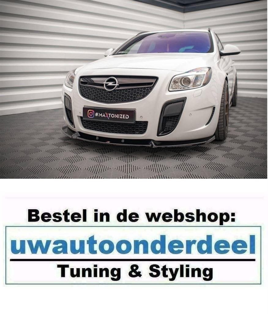 Maxton Design Spoiler Splitter Lip Voor Opel Insignia OPC MK, Envoi