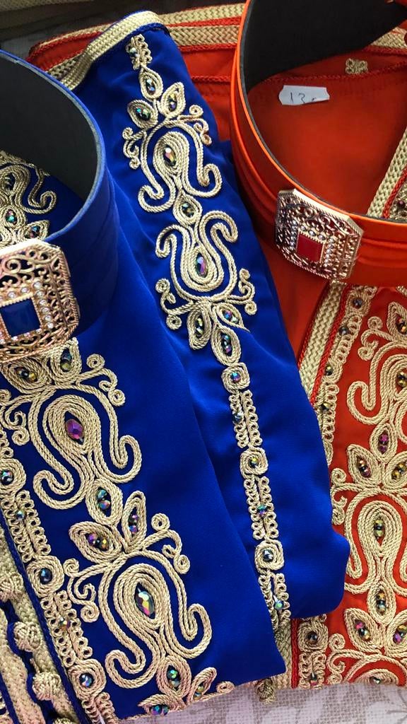 Kaftan fille avec ceinture , pièce, Enlèvement ou Envoi, Neuf