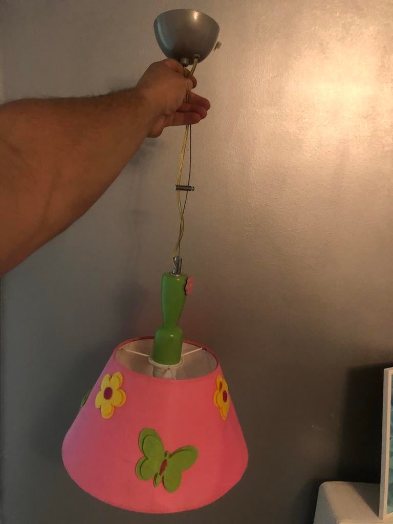 Lamp voor de slaapkamer voor kinderen, Huis en Inrichting, Lampen | Hanglampen, Ophalen, Gebruikt