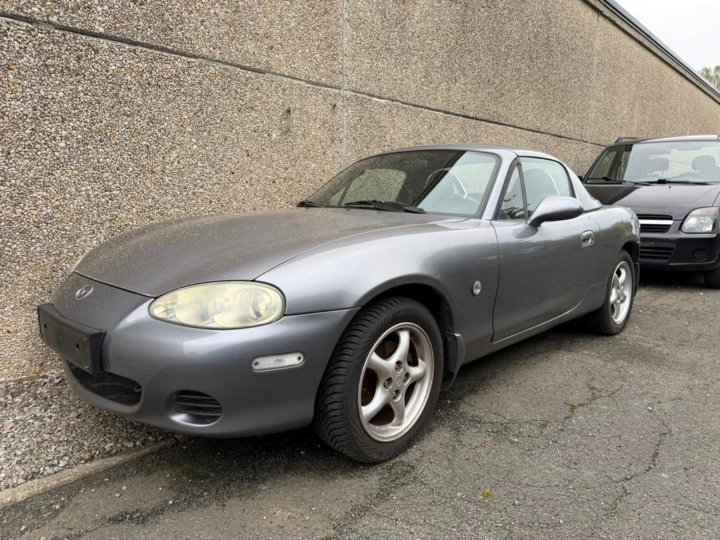 Mazda MX-5 1.6i avec toit rigide, Autos, Argent ou Gris, Achat, Entreprise, Cabriolet