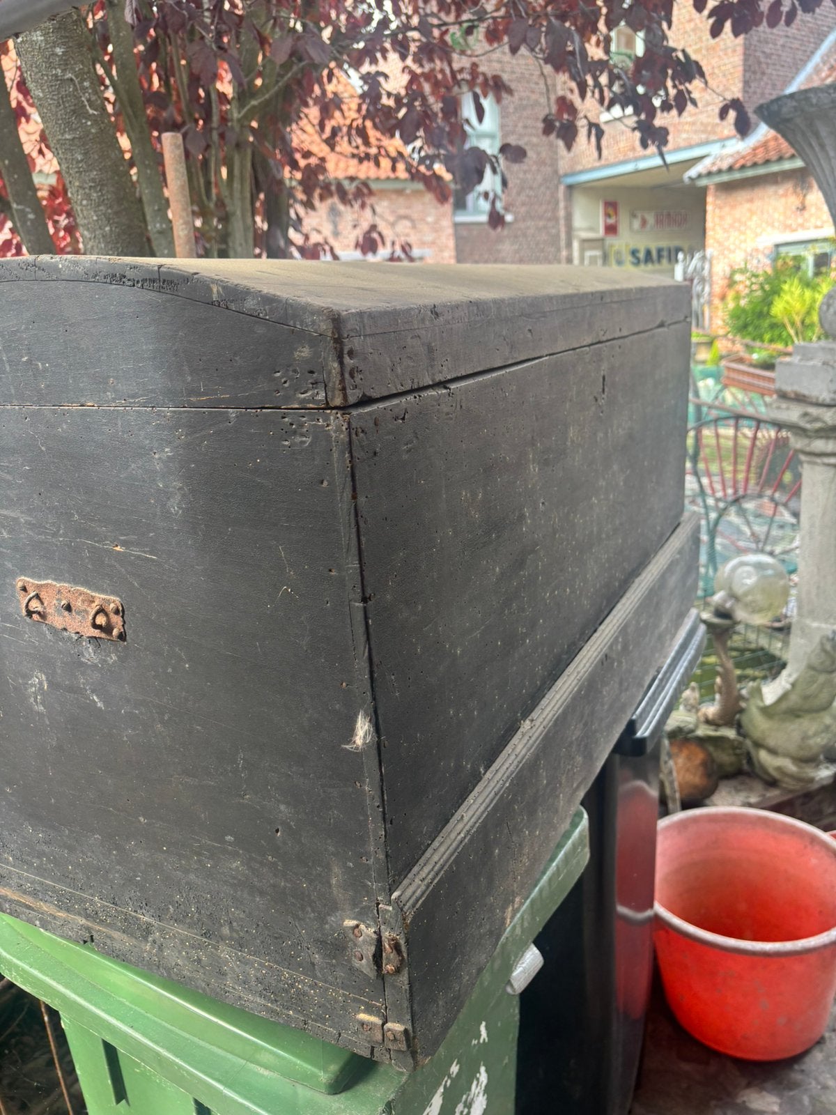 Houten kist ( mooi projectje ), Enlèvement, Utilisé
