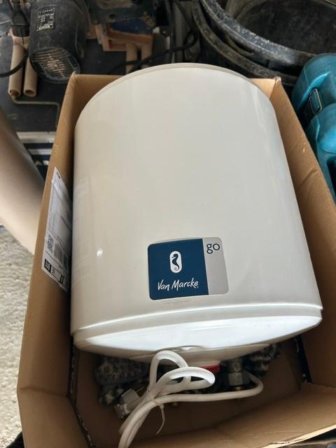 elektrische boiler Van Marcke, Doe-het-zelf en Bouw, Chauffageketels en Boilers, Ophalen, Boiler, Minder dan 20 liter, Minder dan 3 jaar oud
