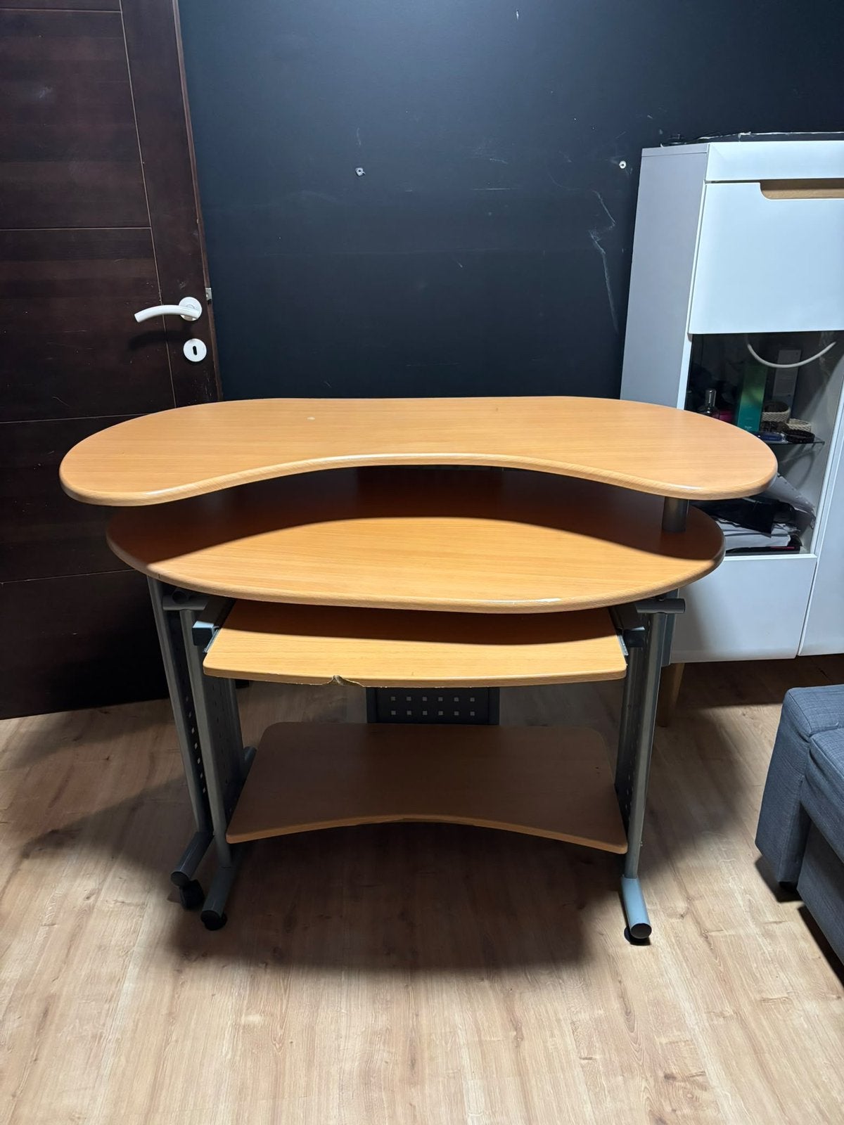 Bureau desk te koop, Ophalen, Zo goed als nieuw