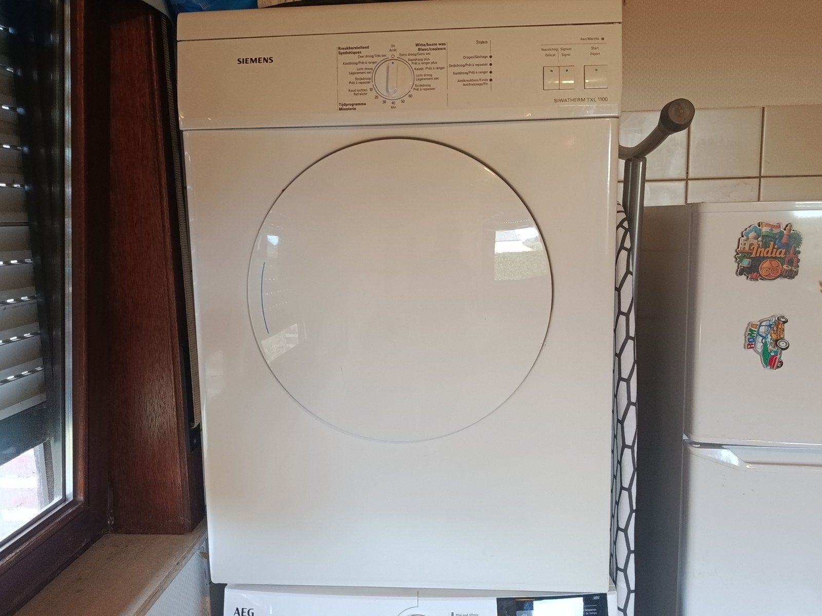 Droogkast Siemens, Elektronische apparatuur, Ophalen, Luchtafvoer