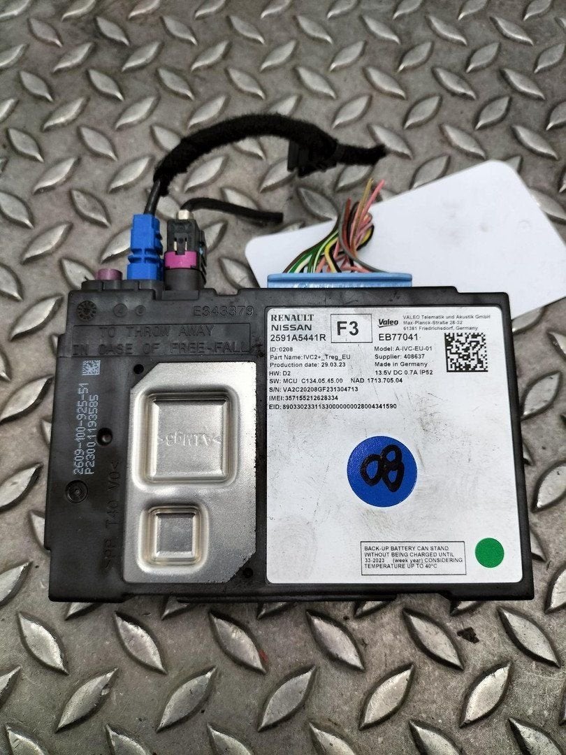 RENAULT CAPTUR CAPTUR II EUROPA COMPUTER ECU 2591A5441R 2024, Enlèvement ou Envoi, Utilisé, ARN reconnu