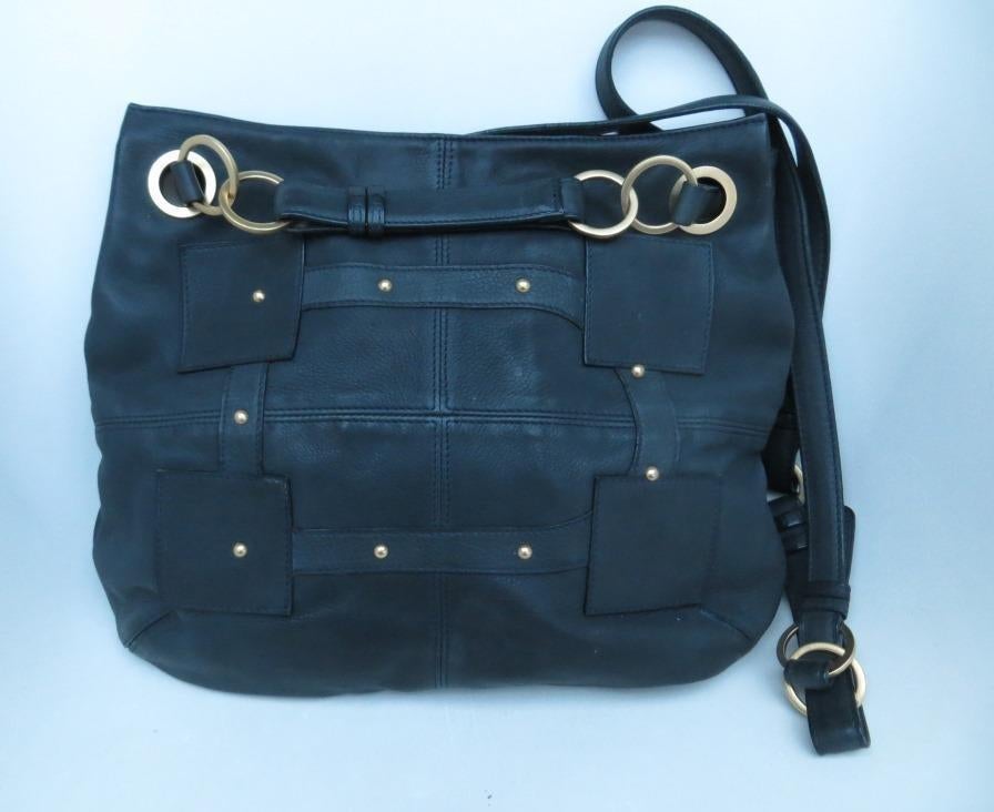 Delvaux handtas Emile baudrier, Ophalen of Verzenden, Gebruikt, Zwart, Handtas