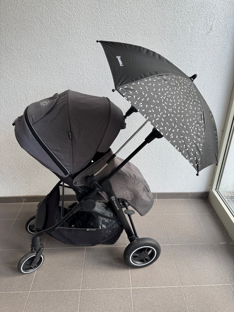 Poussette Kinderkraft All Road, Enfants & Bébés, Autres marques, Comme neuf, Poussette, Tige de poussée réglable