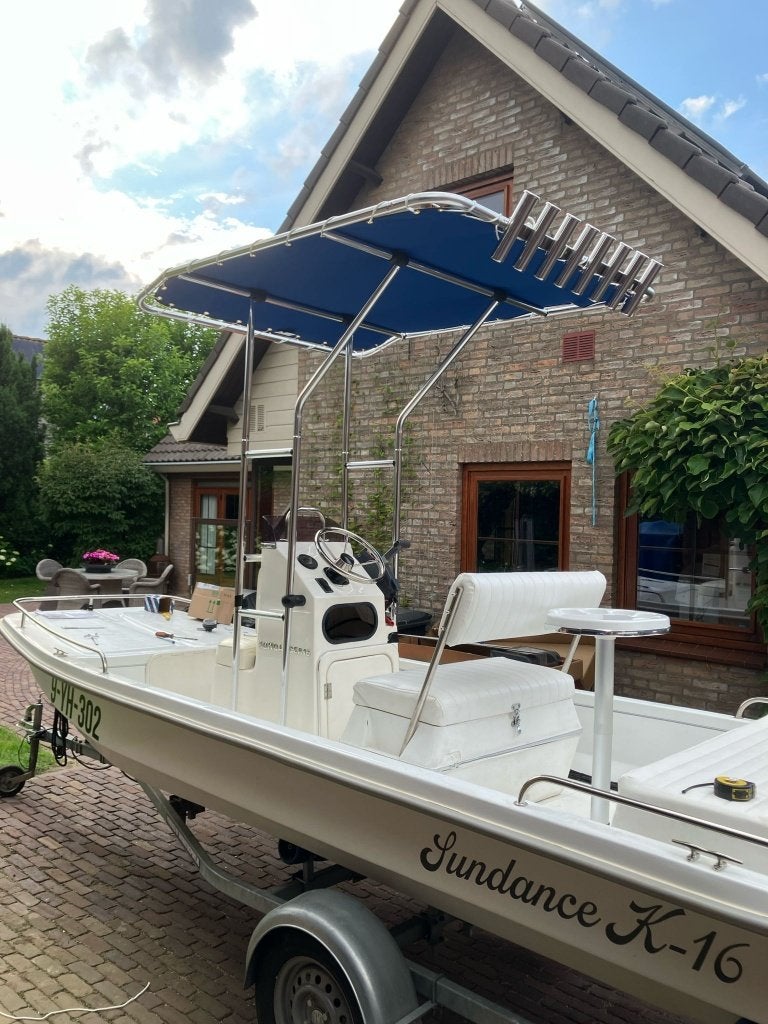 sea ray sundance  met T-top 40pk yamaha trailer, Essence, 1 m, 5 m, Comme neuf