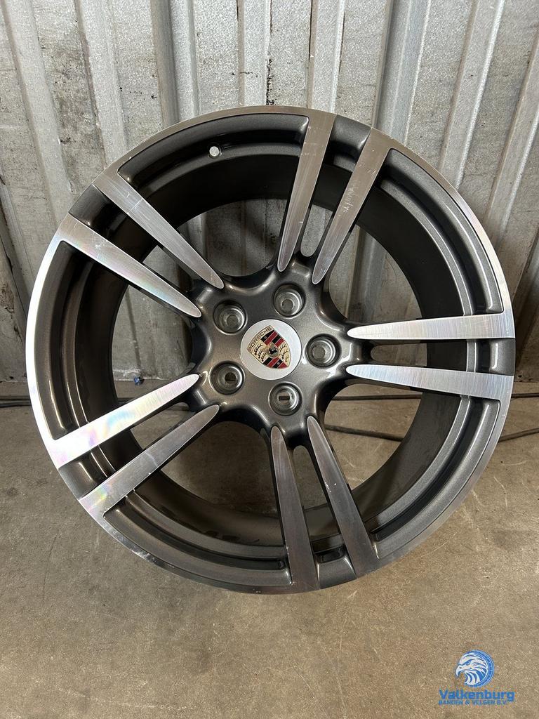 1 stuks originele Porsche Cayenne 92A GTS Turbo II 21 inch v, Auto-onderdelen, Gebruikt, -, -, Band(en)