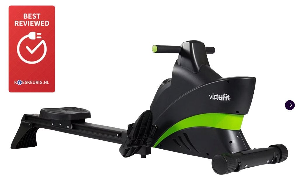Roeimachine VirtuFit Ergometer Semi-Pro, Sports & Fitness, Appareils de fitness, Comme neuf, Rameur, Bras, Jambes, Abdominaux