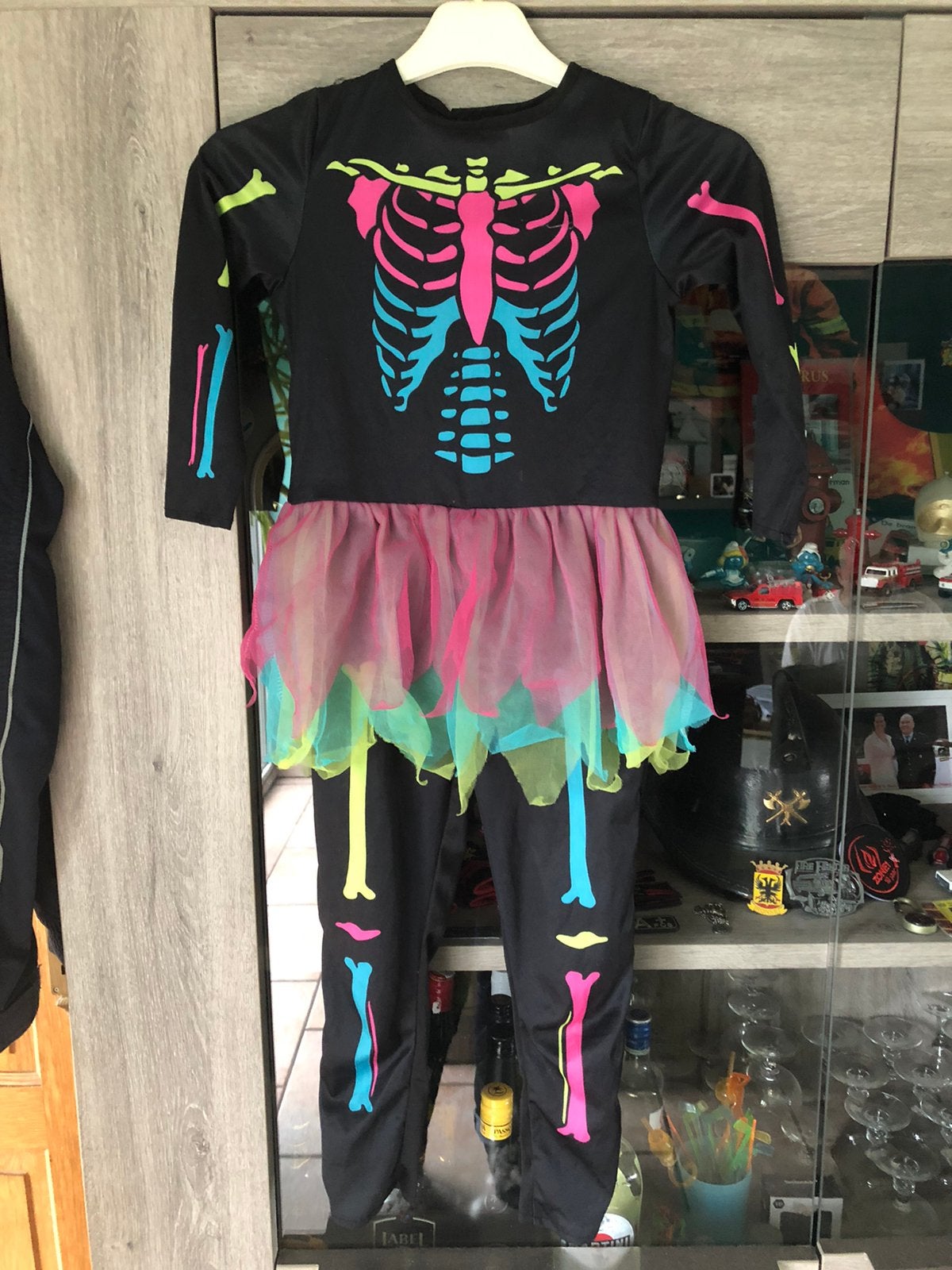 Verkleedpakje meisje maat 110-122, Kinderen en Baby's, Carnavalskleding en Verkleedspullen, Ophalen, Gebruikt, 110 t/m 116, Meisje