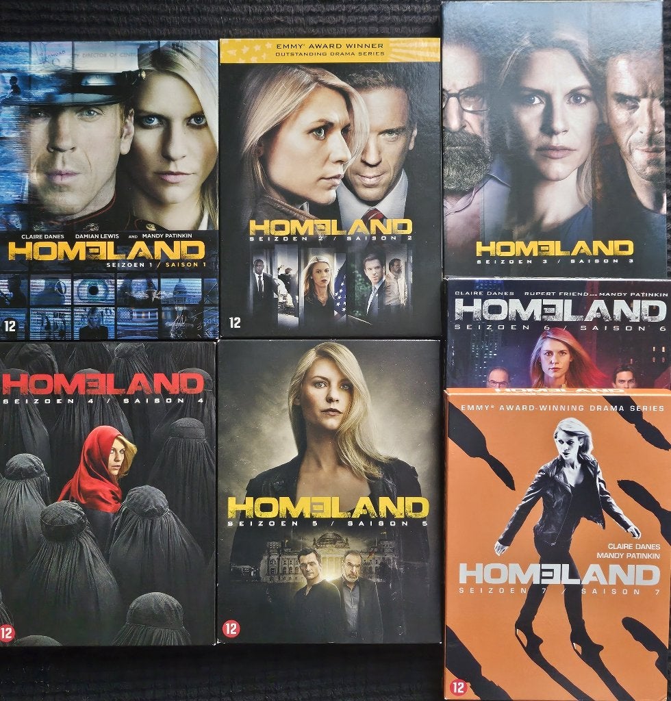 Homeland Seizoen 1 tot 7, Cd's en Dvd's, Dvd's | Tv en Series, Nederlands, Ophalen of Verzenden, Zo goed als nieuw, Seizoen 3