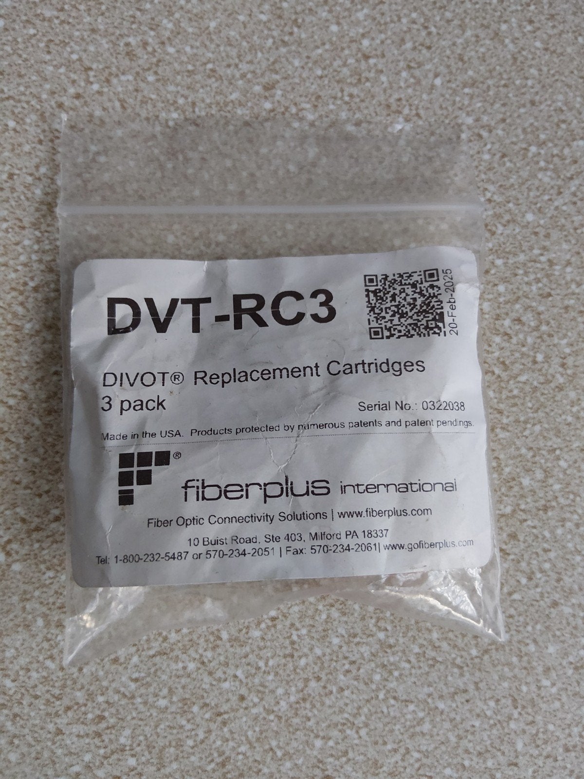 Fiber Instrument Sales 3x cartridges, Ophalen