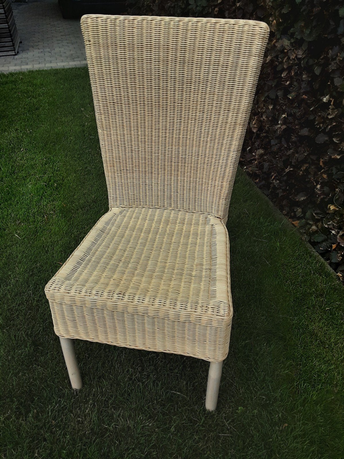 rieten/rotan stoel voor binnen en buiten, Ophalen