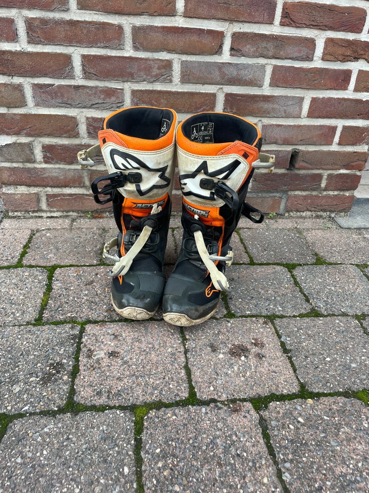 Alpinestars tech 7s maat 37 us 4 kids, Enlèvement, Comme neuf