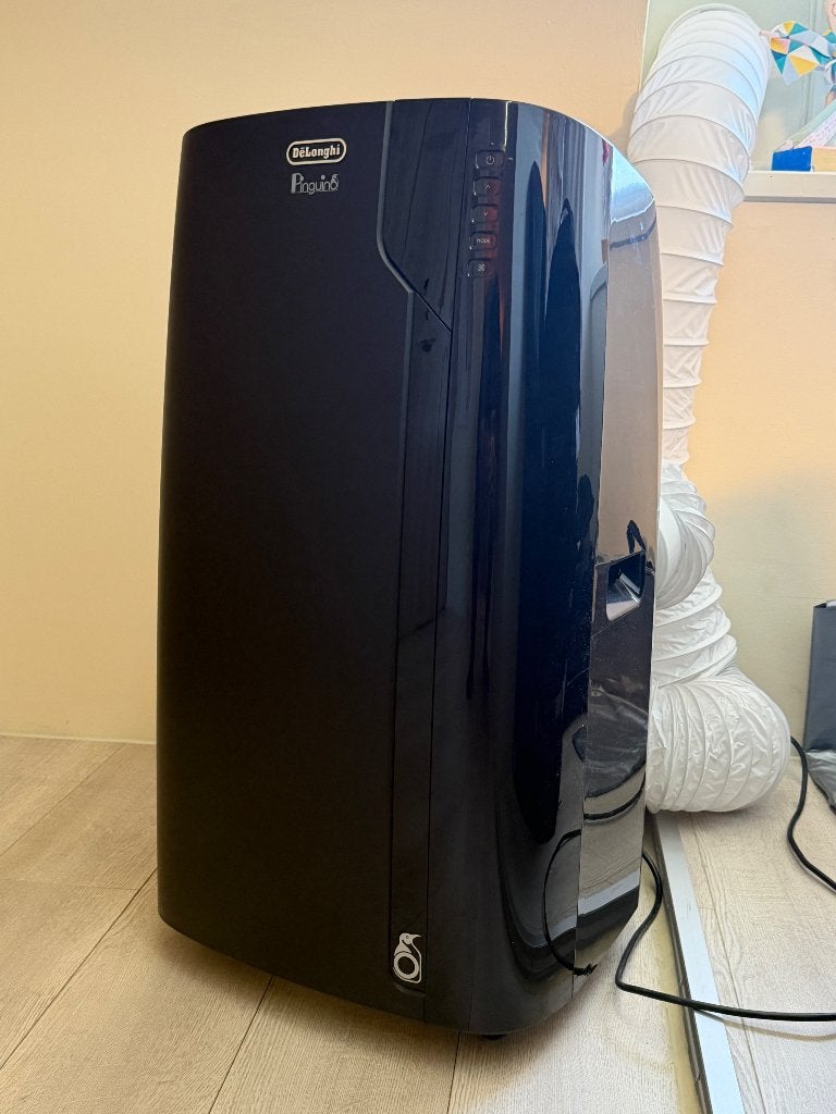 Delonghi pinguino pac ex120 silent airco, Elektronische apparatuur, Airco's, Ophalen, Zo goed als nieuw, Koelen en Ontvochtigen