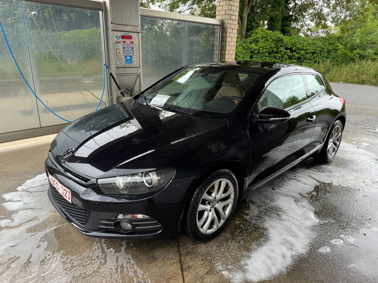 Volkswagen Scirocco 1.4L TSI, Auto's, 4 cilinders, 149 g/km, 0 kg, Zwart