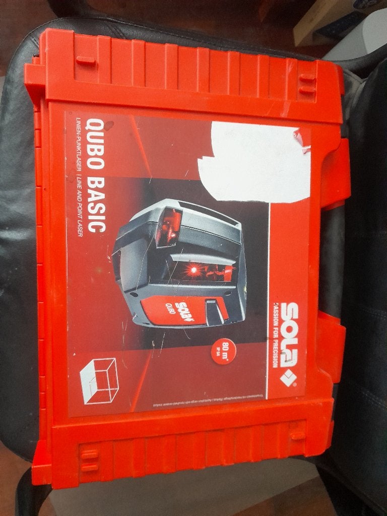 Sola QUBO BASIC Lijn- en puntlaser NIEUW EN ONGEBRUIKT!, Bricolage & Construction, Instruments de mesure, Enlèvement ou Envoi
