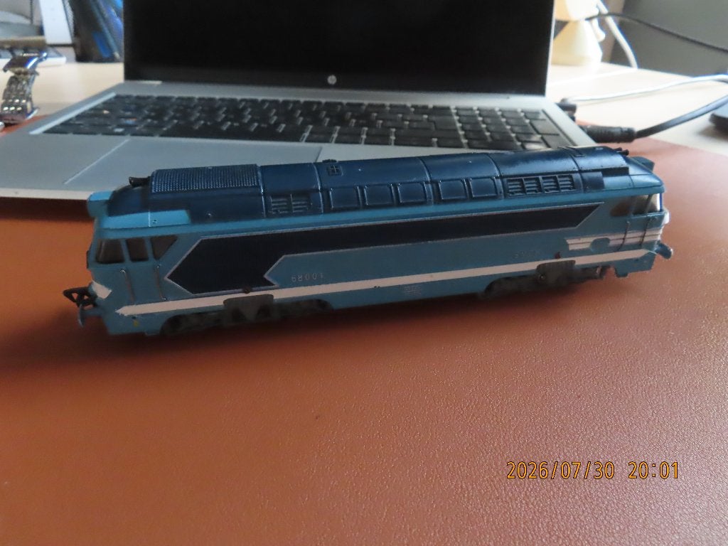 Fleischman Ho Lokomotief SNCF 68001, Ophalen of Verzenden, Fleischmann