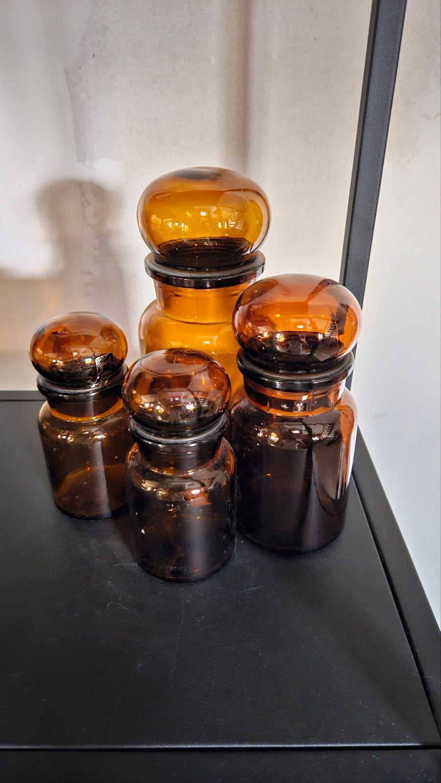 vintage apotheek potten, Huis en Inrichting, Ophalen