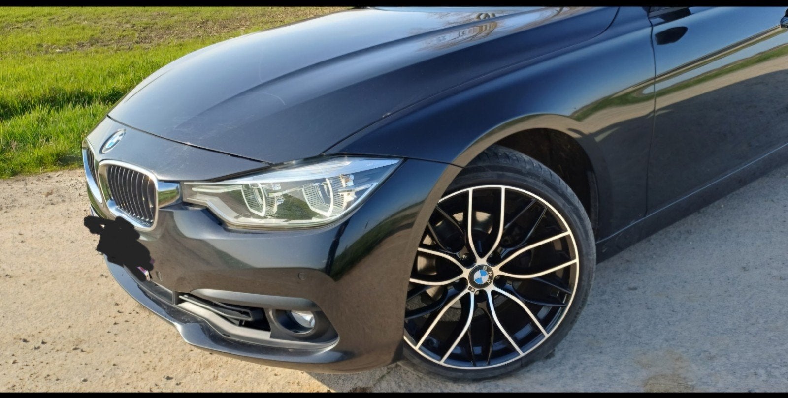 BMW 318I in zeer goede staat, weg wegens bedrijfswagen., Cuir, Achat, Euro 6, Noir