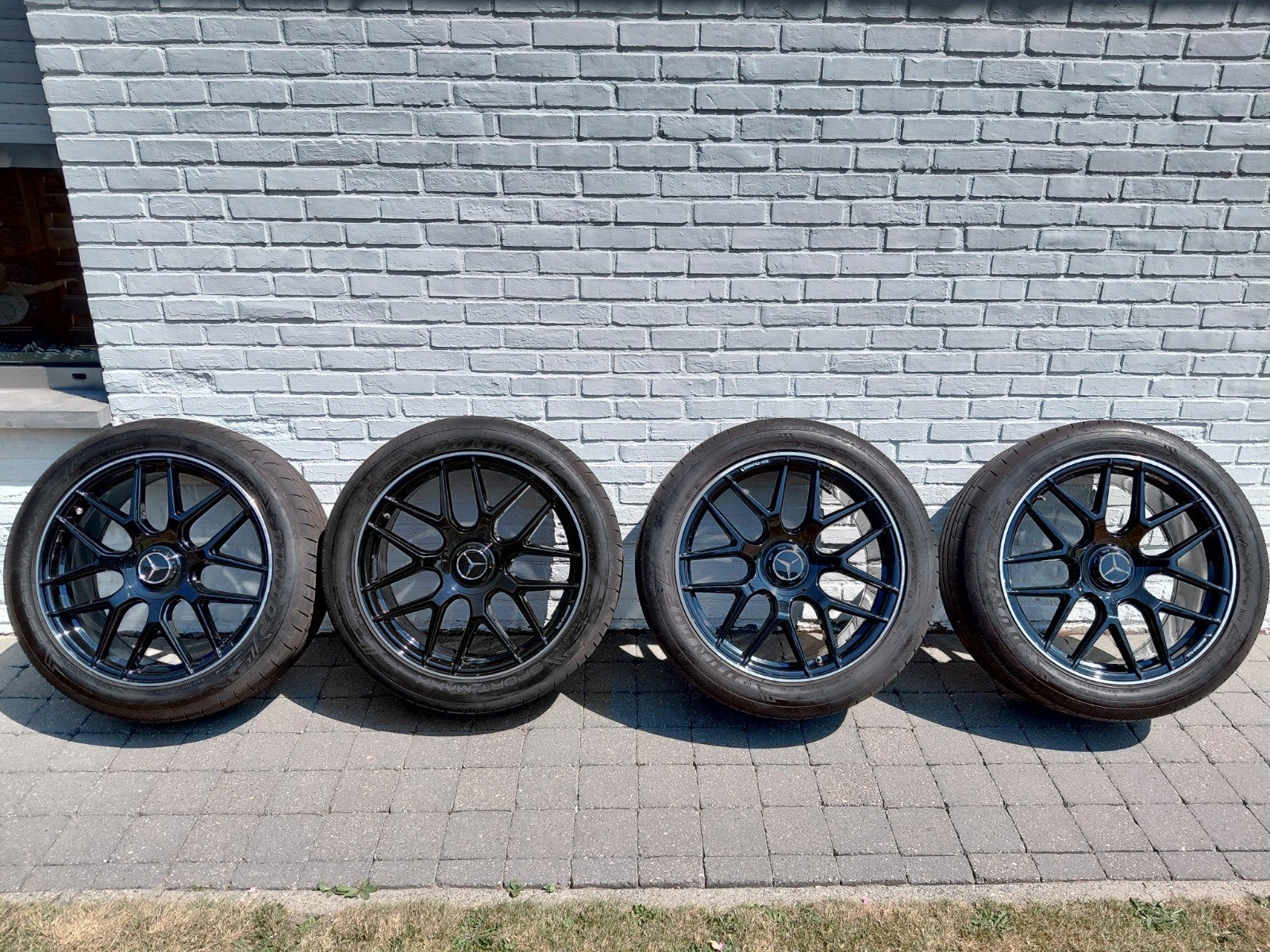 Mercedes glc amg 20 inch breedset, Autos : Pièces & Accessoires, Pneus & Jantes, Pneus et Jantes, Pneus été, 20 pouces, 285 mm