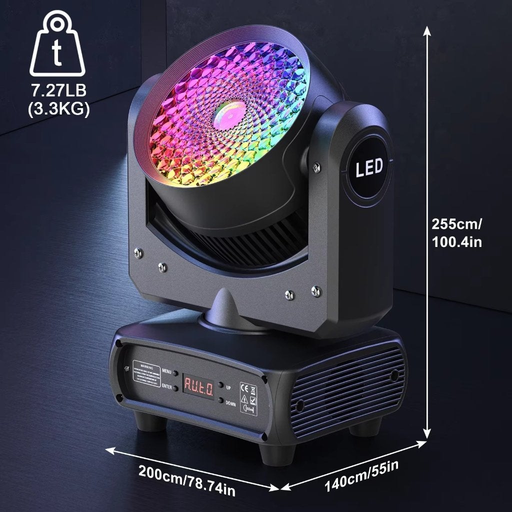 Nouveau lave-linge mobile LED 300W de première classe