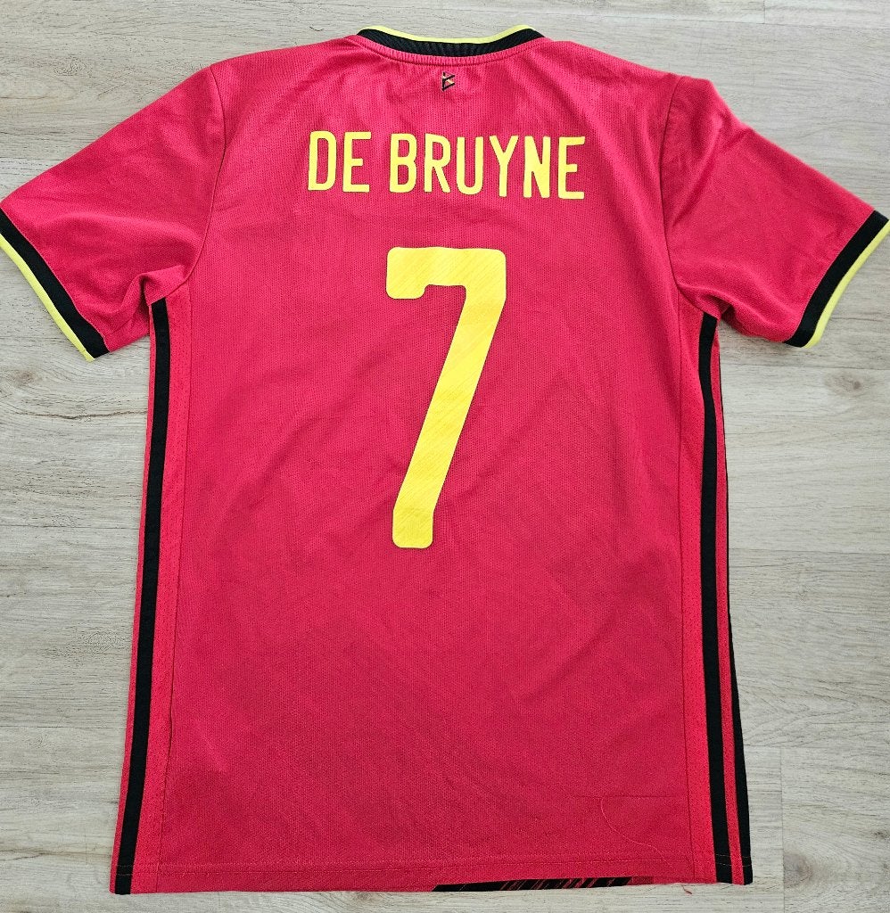 Maillot de football EURO 2016 De Bruyne (S), Collections, Enlèvement ou Envoi, Comme neuf, Maillot