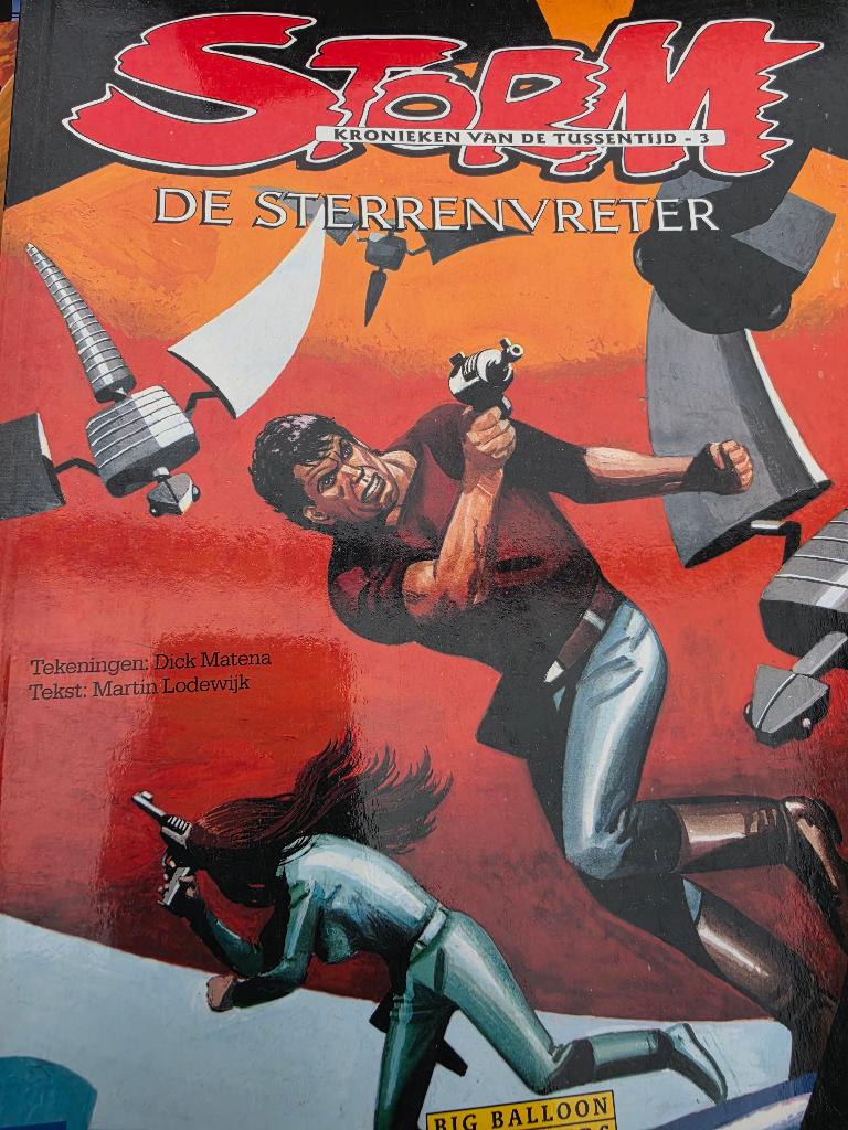 3 strips Storm nieuwstaat, Boeken, Stripverhalen, Meerdere stripboeken, Ophalen, Nieuw