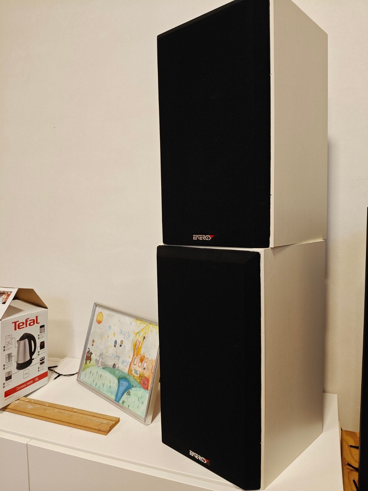 Energy 2.1e 2 speakers, 1 werkend, Audio, Tv en Foto, Luidsprekerboxen, Ophalen