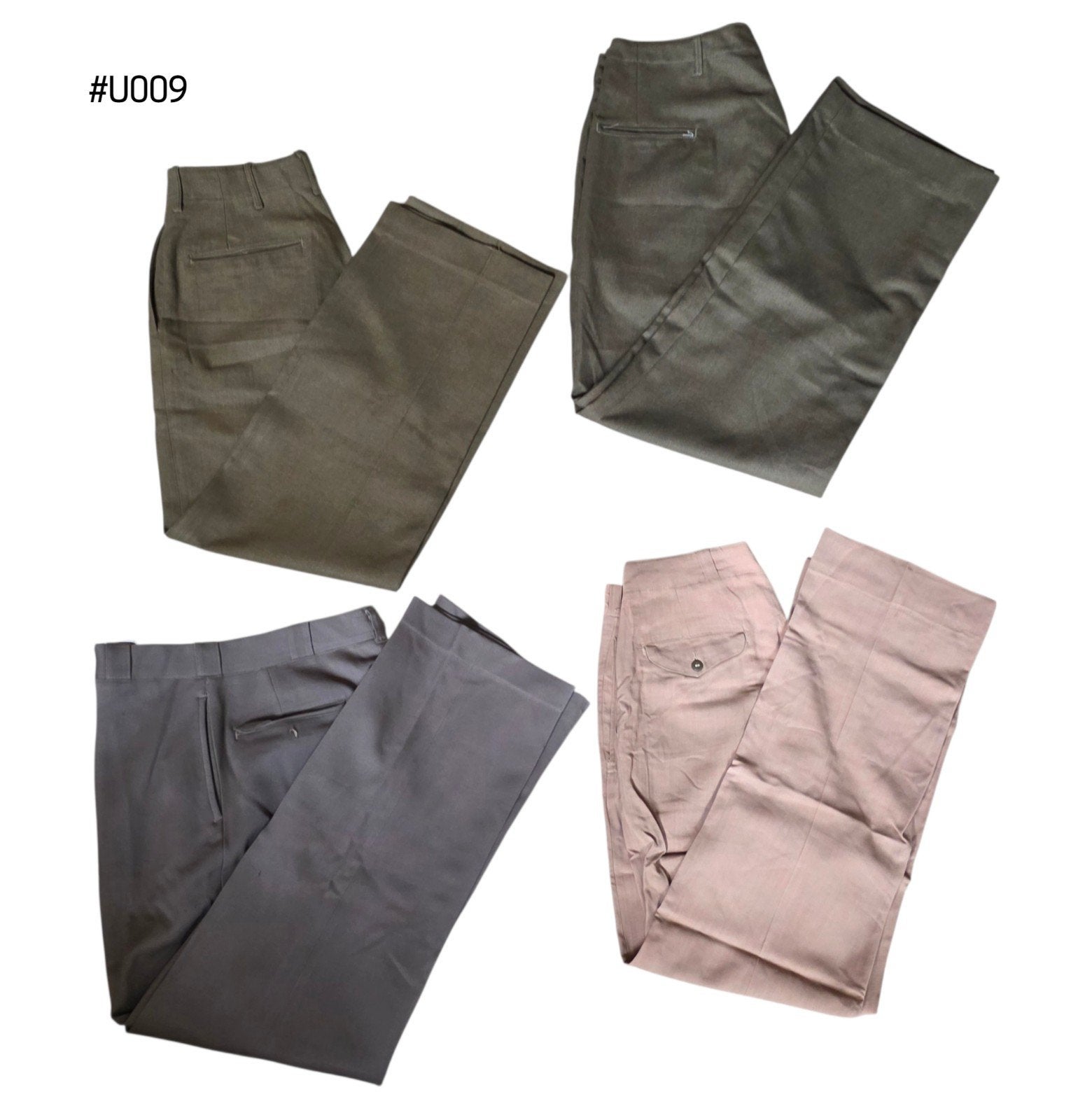 Pantalon en laine américain de la Seconde Guerre mondiale M-, Collections, Objets militaires | Seconde Guerre mondiale, Enlèvement ou Envoi