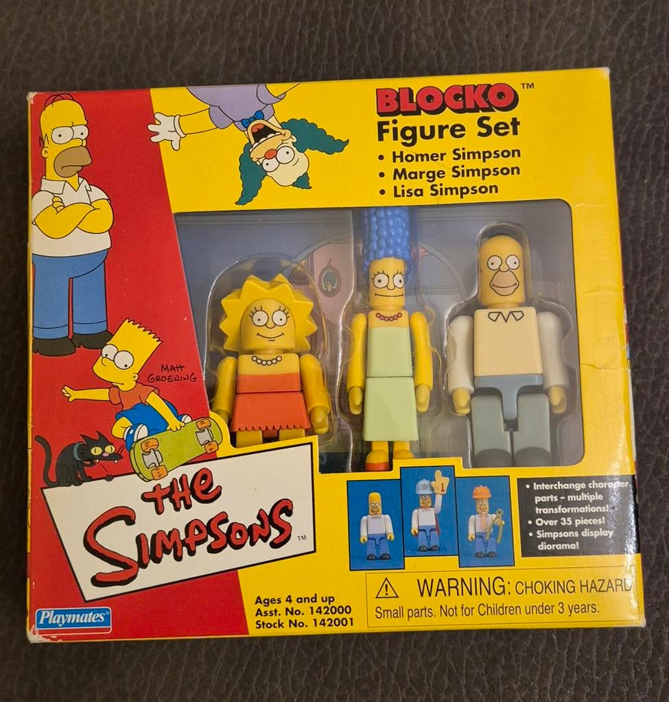 Figurines Set (Blocko) collectable Les Simpsons - Neuf, Enlèvement ou Envoi