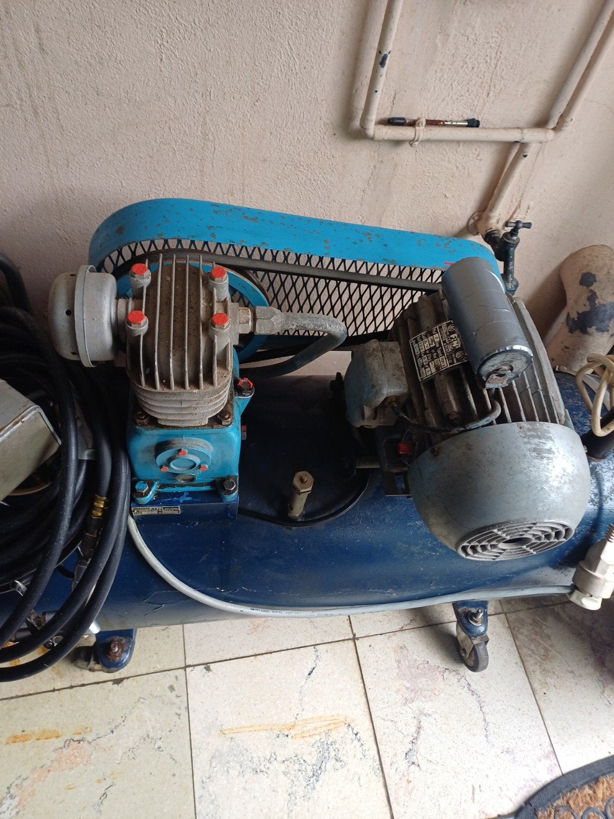 Compressor, Ophalen