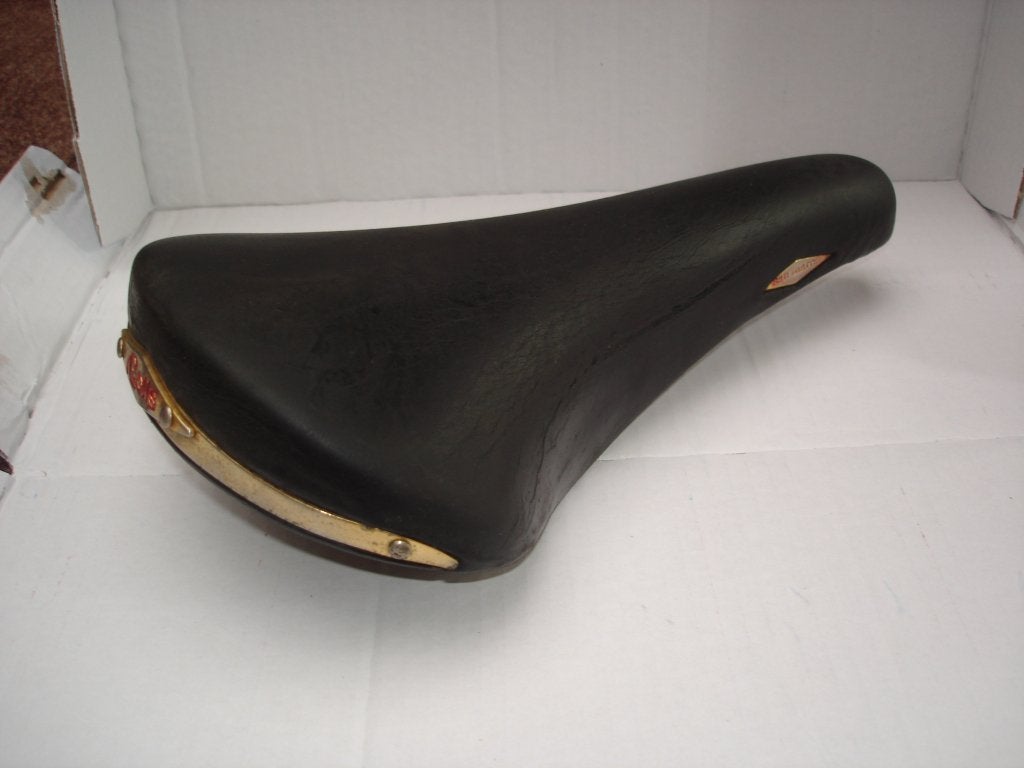 2 x Vintage ROLLS SAN MARCO racezadel - Klassiek, Ophalen, Gebruikt, Leer, Oldtimerfiets