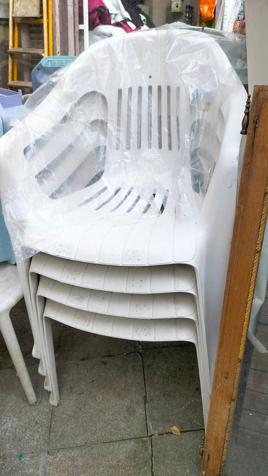 4 +2 chaises de jardin, Jardin & Terrasse, Enlèvement
