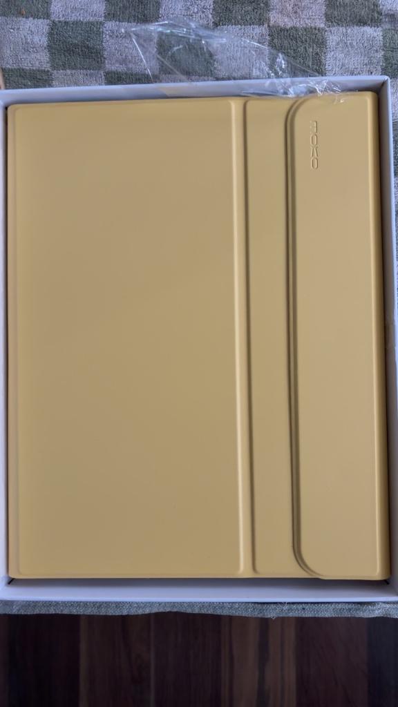 Coque et clavier iPad jaune, Informatique & Logiciels, Housses pour tablettes, Enlèvement, Neuf, Coque