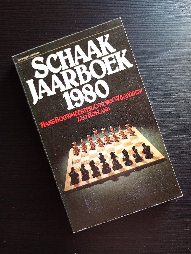 Schaakjaarboek 1980, Hobby & Loisirs créatifs, Sport cérébral & Puzzles, Enlèvement ou Envoi, Moins de 500 pièces, Comme neuf