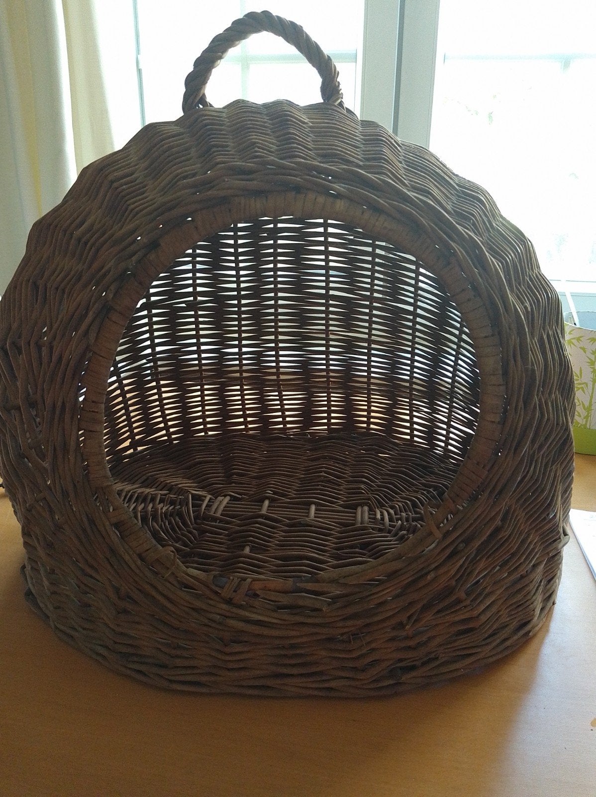 kattenmand, Ophalen, Gebruikt, Riet