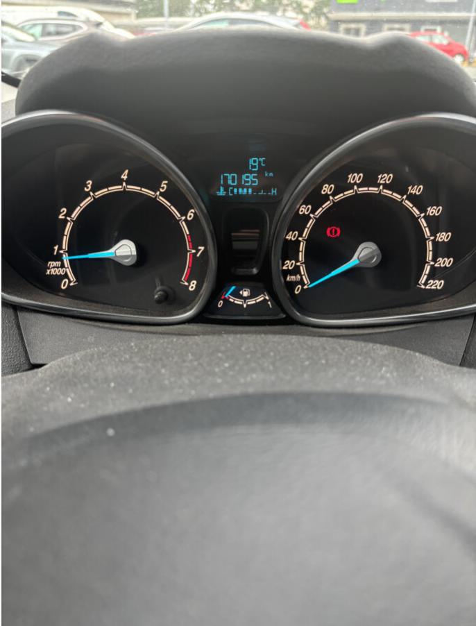 Ford Fiesta 1.3 benzine 2014 — Euro 5 LEZ, Auto's, Ford, Voorwielaandrijving, Euro 5, 4 cilinders, Sound system