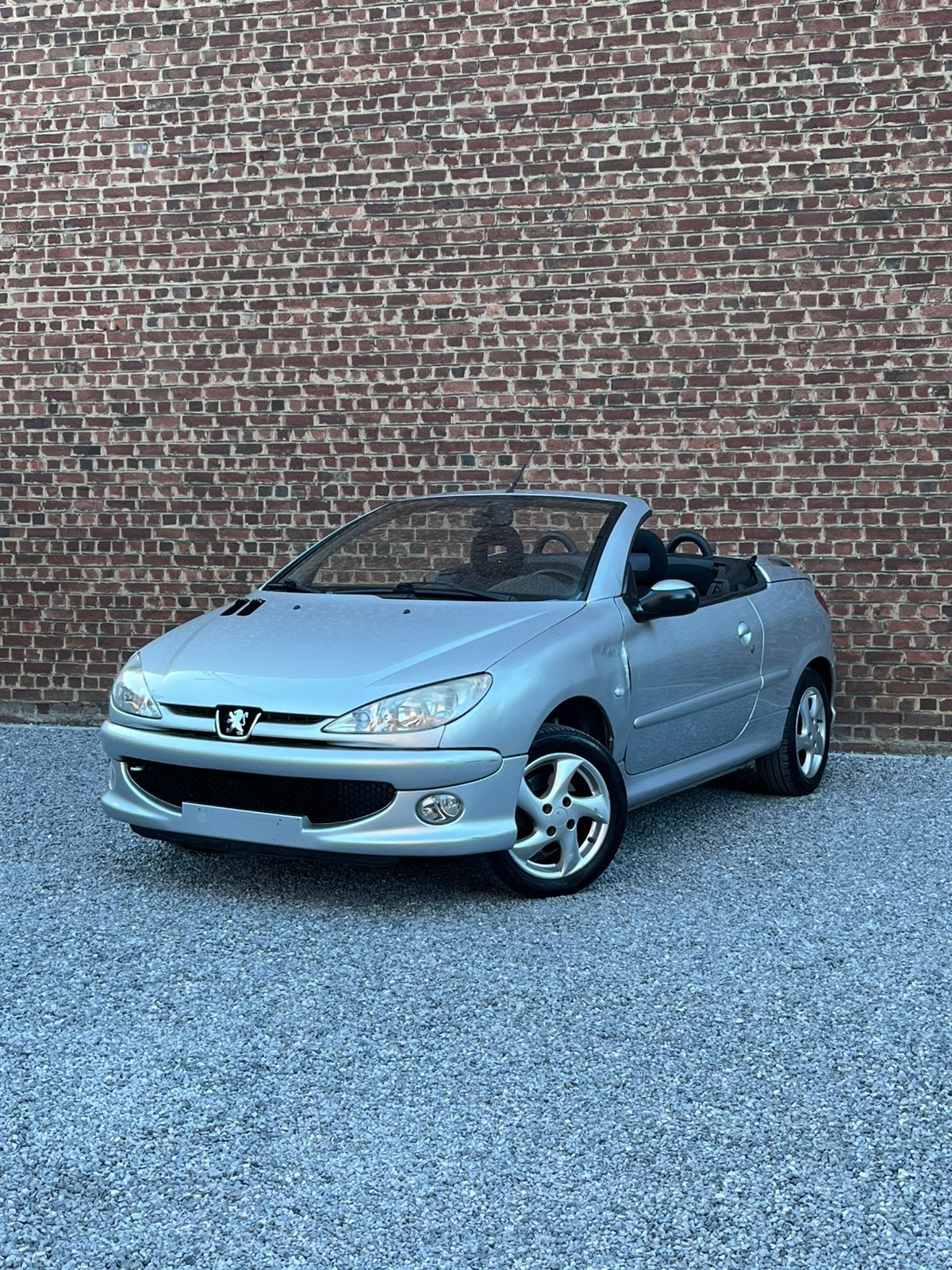 Peugeot 206 cc cabriolet apple carplay, Auto's, Peugeot, Stof, 4 cilinders, Cabriolet, Bedrijf