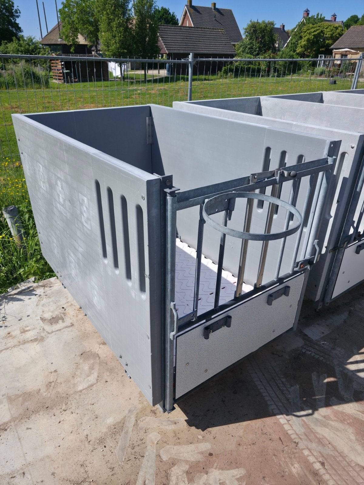 Kalverhok, kalverbox, kalverhut, runderen, kalveren