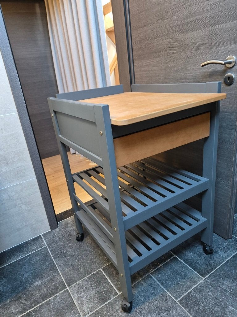 grijze commode voor trollen, Ophalen, Zo goed als nieuw