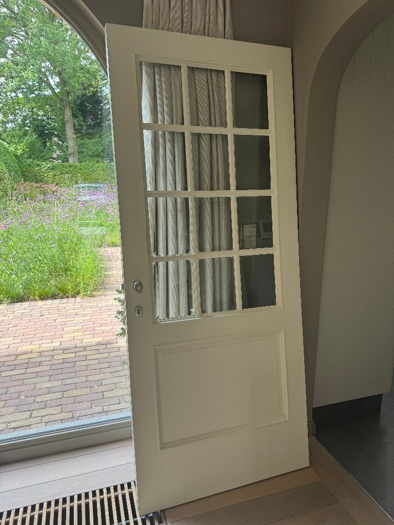 Porte en verre taillé, Bricolage & Construction, Porte intérieure, Enlèvement, Verre, 200 à 215 cm