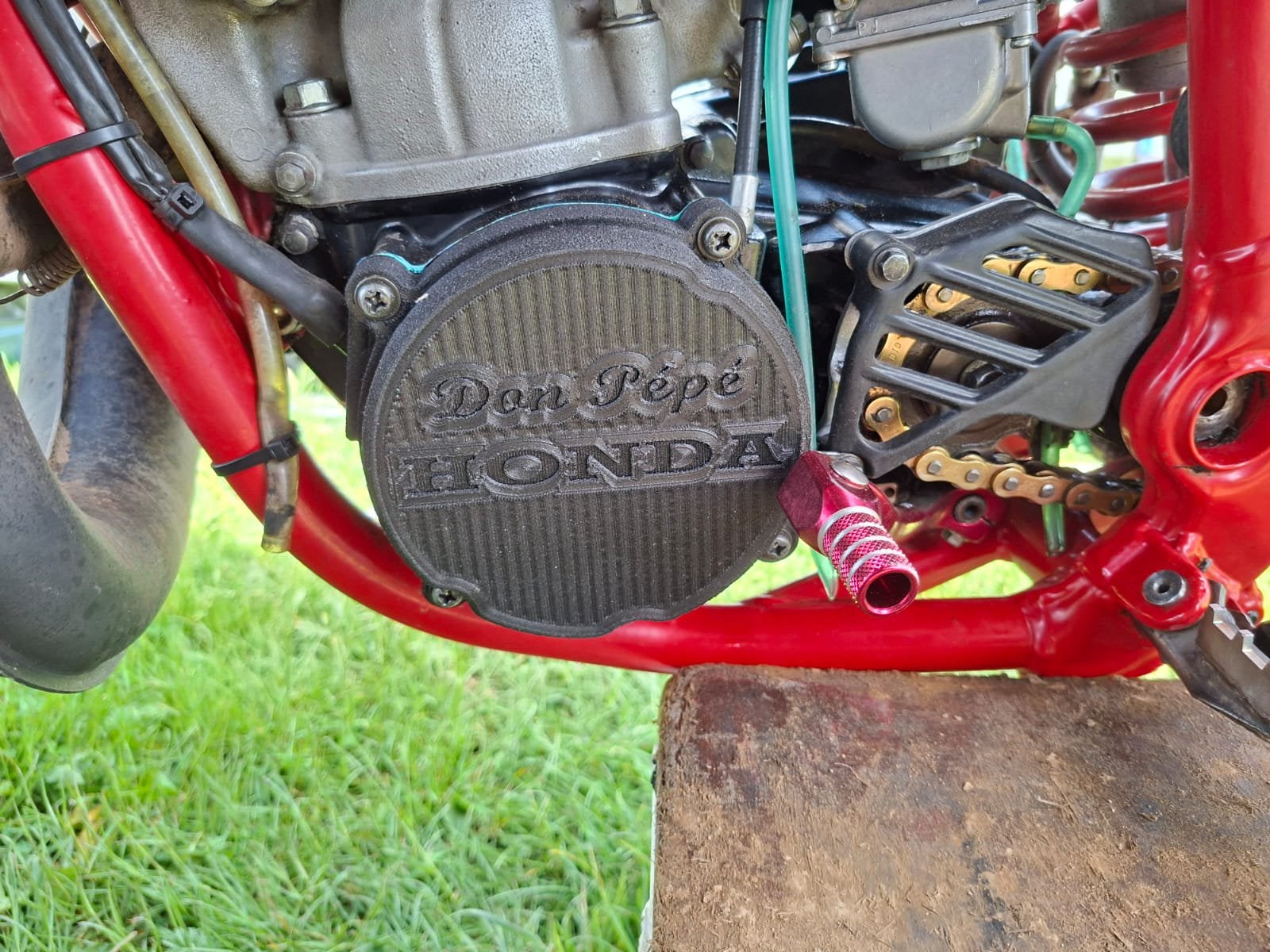 Ontstekingsdeksel Honda CR250 1986-2001 Zwart, Motoren, Ophalen of Verzenden, Nieuw