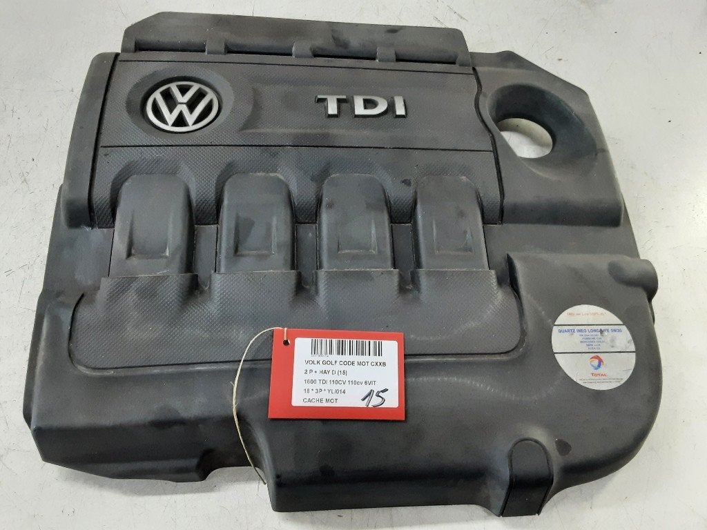 CACHE MOTEUR Volkswagen Golf VII (AUA) (04L103225), Volkswagen, Mevr. I. Hauben, Utilisé, Rue de l'Espoir 34 34
4030  GRIVEGNÉE, BE